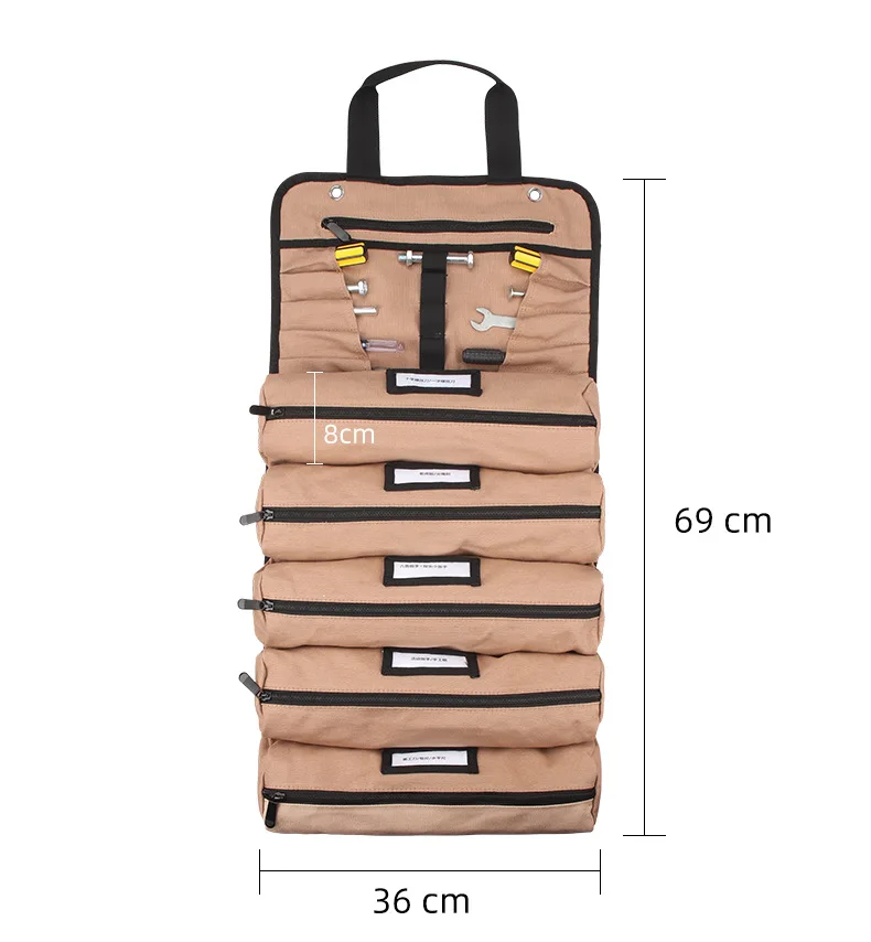 Durable Heavy Duty Tool Organizer Electricians Maintenance Worker Tool Bags hand hanging bag Multifunction Electrician Bag