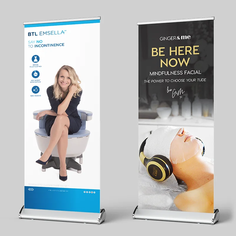 Trade show advertising Material Pull Up Display Rollup banner Promotion Poster