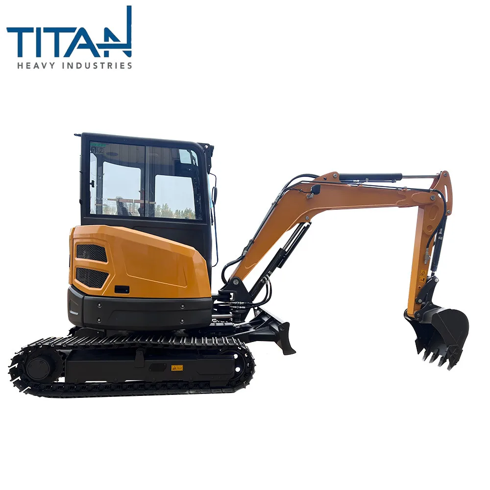 TL35E 3.5ton Used Excavator Kubota Diesel Engine Eaton Hydraulic Cylinder 1 Year Warranty