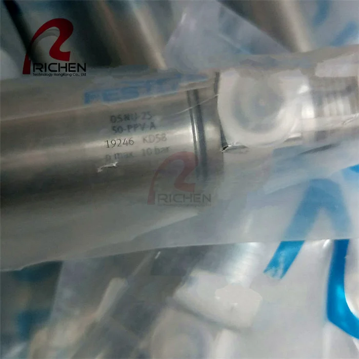 DSBC-63-160-PPVA-N3 цилиндр F EST0 прямой разъем пневматического цилиндра