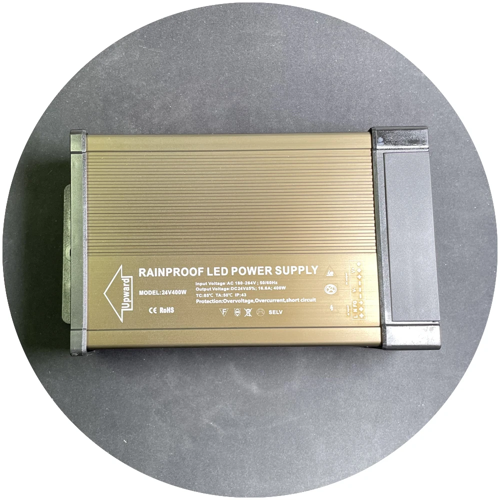 advertising sign AC240V DC12V DC24V 16.6A 33.3A IP65 led rainproof power supply 400w
