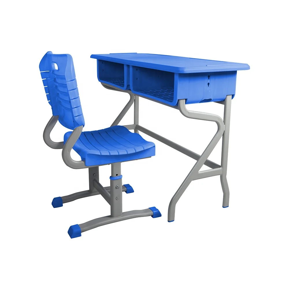 Wholesale Double School Desk and School Chair For Primary School Cheap Study Table For Students