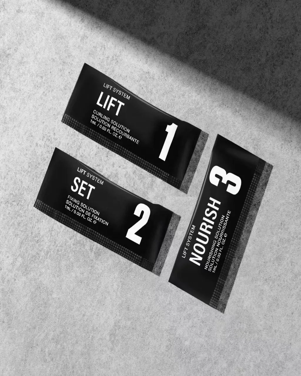 2024 Полупостоянный веганский раствор, 5-8 минут, Создайте свой собственный бренд, саше для подтяжки ресниц