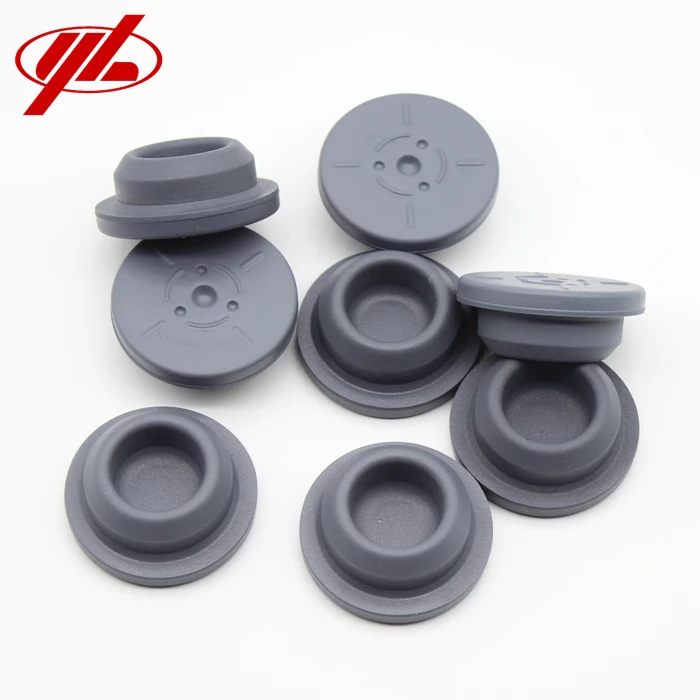 Pharmaceutical Medical Packing 32mm Butyl Rubber Stopper for Infusion