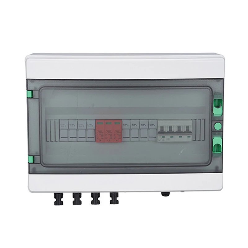 DC1000V 4in 1out PV Array Photovoltatic Solar Distribution Box Solar Combiner Box 4 String