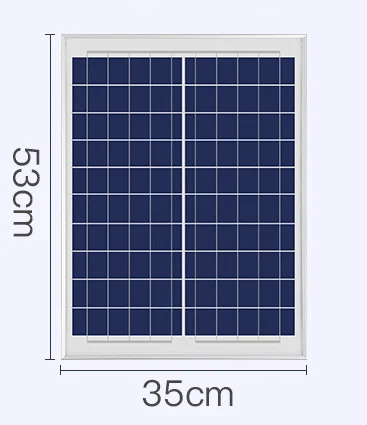 Strong solar power street lights set