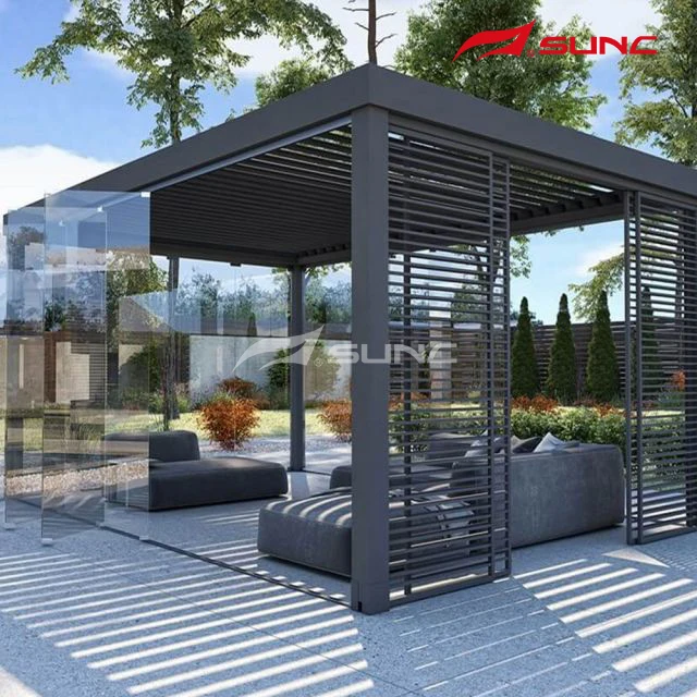 CE Approved Strong Aluminium of Veranda with 130 kg per Square Meter Loading Capacity for sale