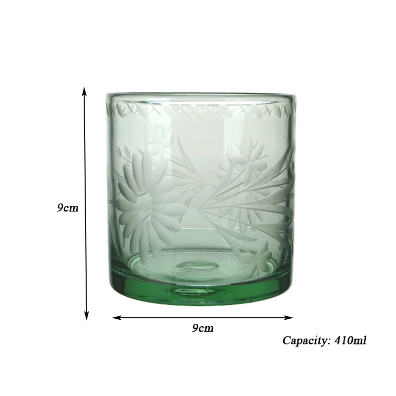 Wholesale Glass Water Pitcher Sets Tea Juice Jug Set Gift Cup Tumbler Wine Goblet Drinking Glasses