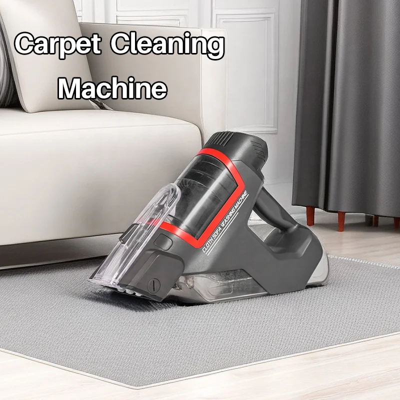 Professional upholstery portable vacuum cordless sofa carpet cleaner wet dry carpet cleaning machine