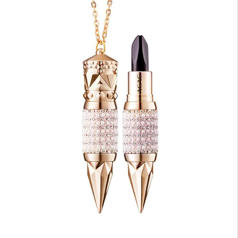 Королевы скипетр губной помады 3 в 1 три цвета губная помада Длительное Действие плотная защита от воды увлажняющая водонепроницаемые с бриллиантами матовая для