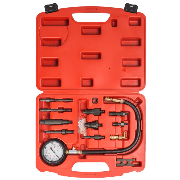 Automotive Repair Tool Diesel engine compression test kit TU-15C Cylinder Pressure Meter for Diesel Truck