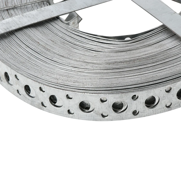Galvanized Metal Perforated Plumbers Tape
