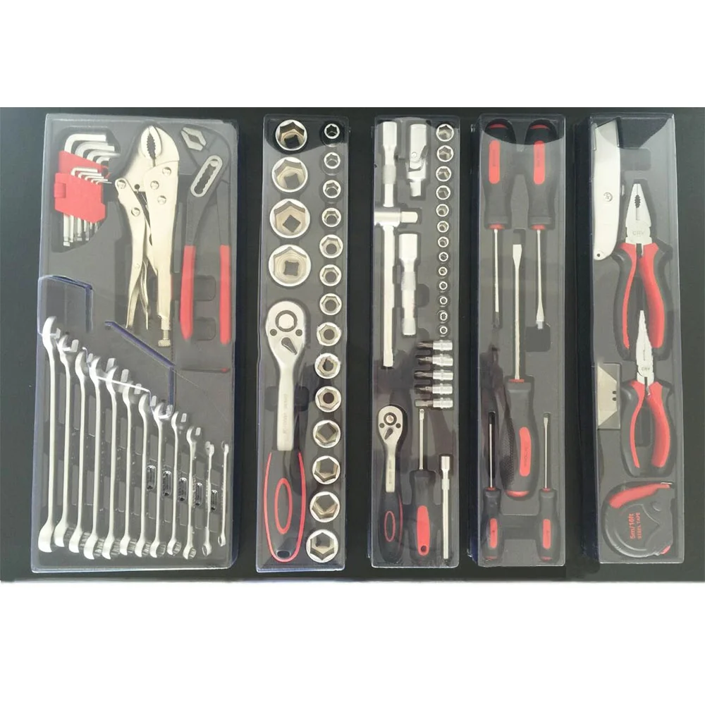 85PC Hand Tool Sets Car Repair Tool Kit Set Mechanical Tools Box for Home Socket Wrench Set Ratchet Screwdriver Kit