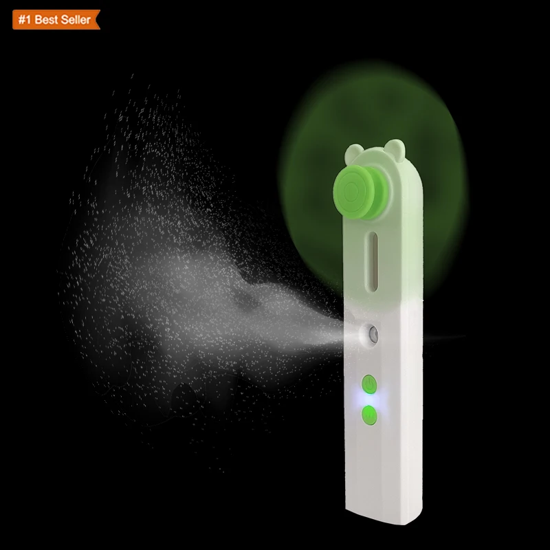 Jumon Новый мини складной увлажнитель ручной распылитель портативный водяной туман зарядка вентиляторы для