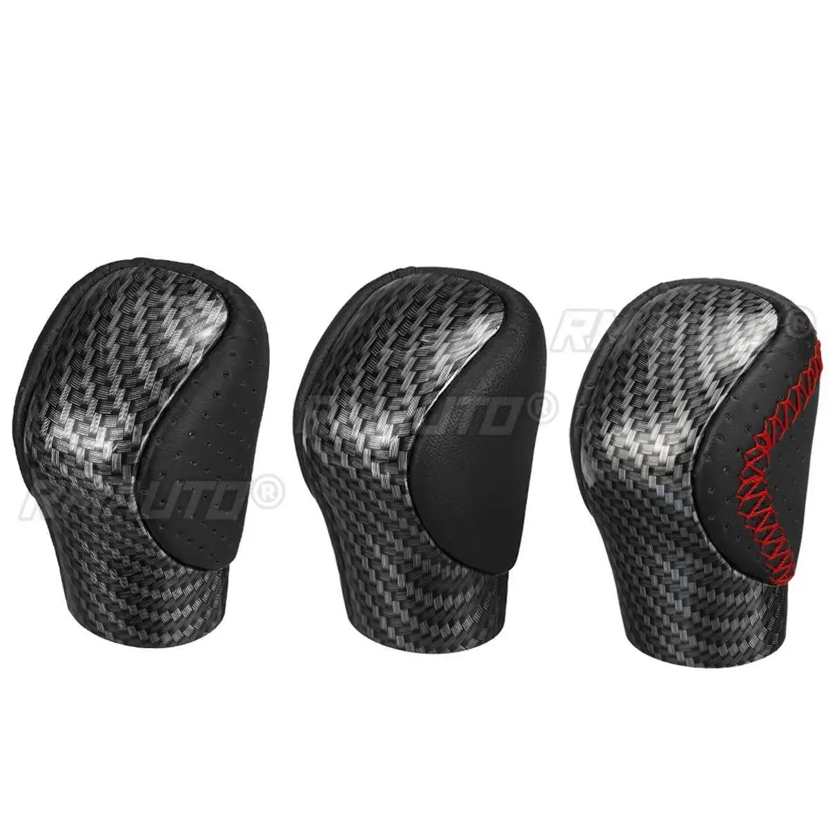 Automatic Gear Shift Knob PU Leather Shifter Lever Stick For Lexus ES GS-450H GX IS-300 NX-300H RC-300 RX-350 2015-2021