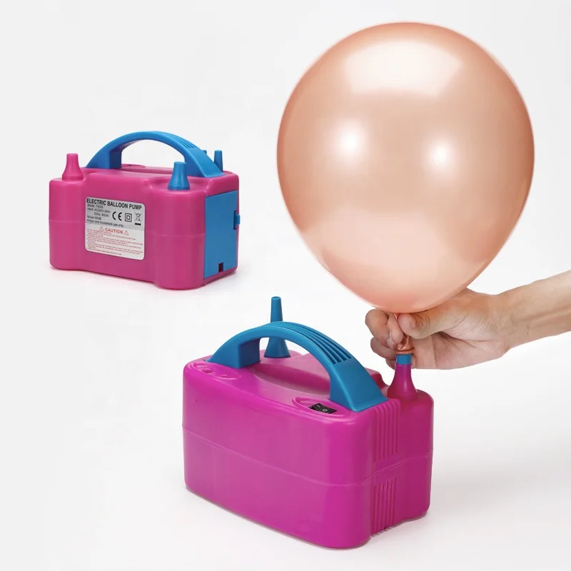 Tongxu Wholesale high quality plastic double hole electric balloon pump