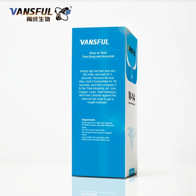 Accurate Water Reagent Strips for Swimming Pool Hot Tub Spa 14 in 1 Water Test kit