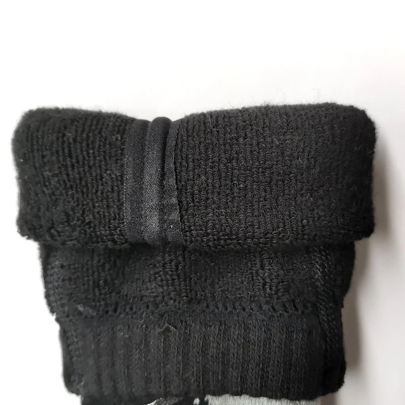 Custom Cotton Logo Outdoor Sport Battery Thermal Socks Men Winter Heat Transfer Socks Heated Men Socks