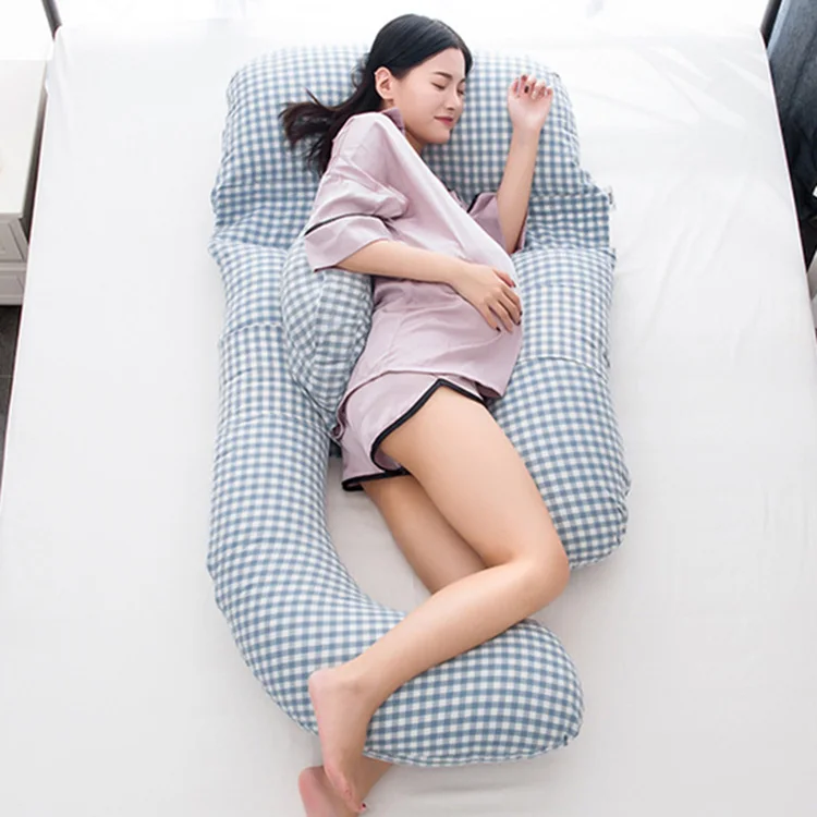 High Quality U Shaped Full Body Maternity Back Reading Massage Pregnancy Pregnant Pillow