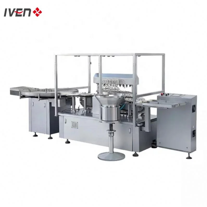 Оборудование для наполнения и запечатывания флаконов для жидкости и порошковых флаконов