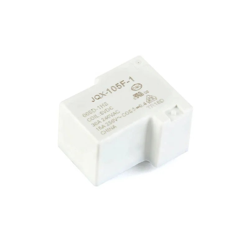 Original relay JQX-105F-1- 012D-1HS/JQX-105F-1- 024D-1HS 1 set of normally open 4 feet 30A JQX-105F-1- 005D-1HS