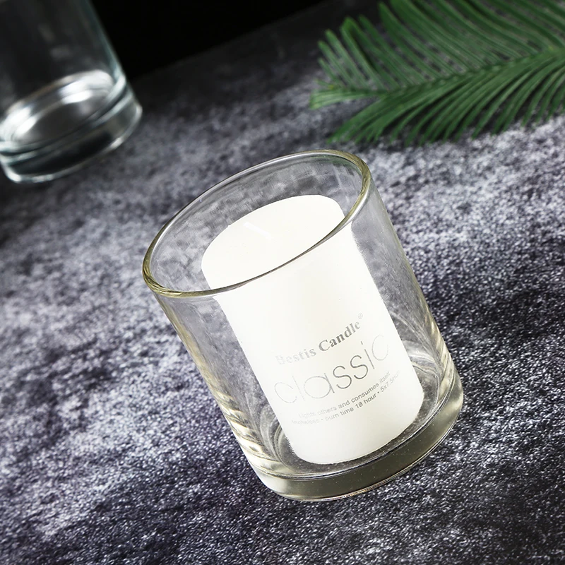 Custom Marketing Gift Items Promotion Candle Jars Cheep Glass Cup For Candles Crystal