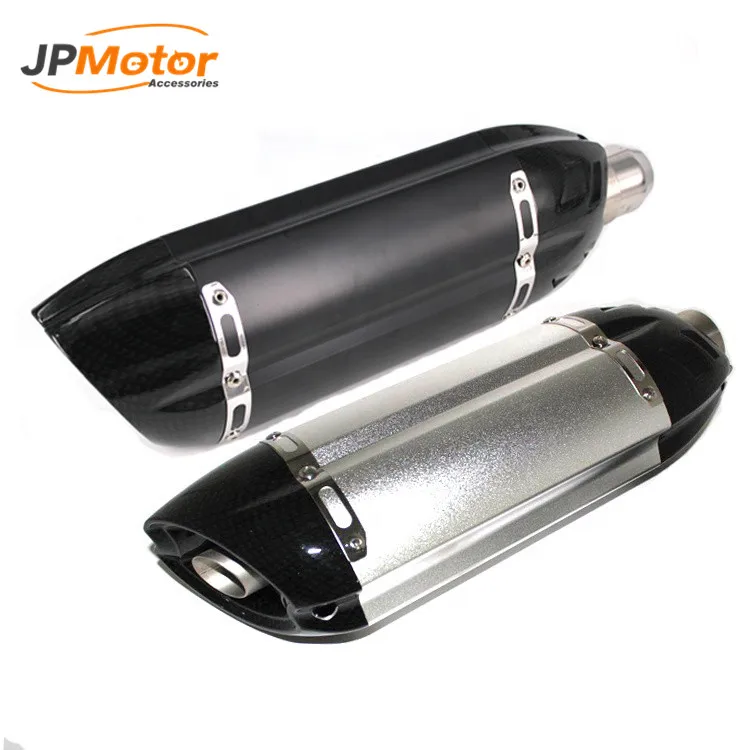 JPMotor выхлопная система мотоцикла 51 мм аксессуары для мотоциклов Универсальный выхлопной глушитель из углеродного