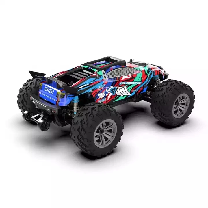 4x4 монстр-Трак 2 4G 40 км/ч 1/12 4WD Радиоуправляемая машина высокоскоростная со светодиодной подсветкой праздничный подарок на день рождения