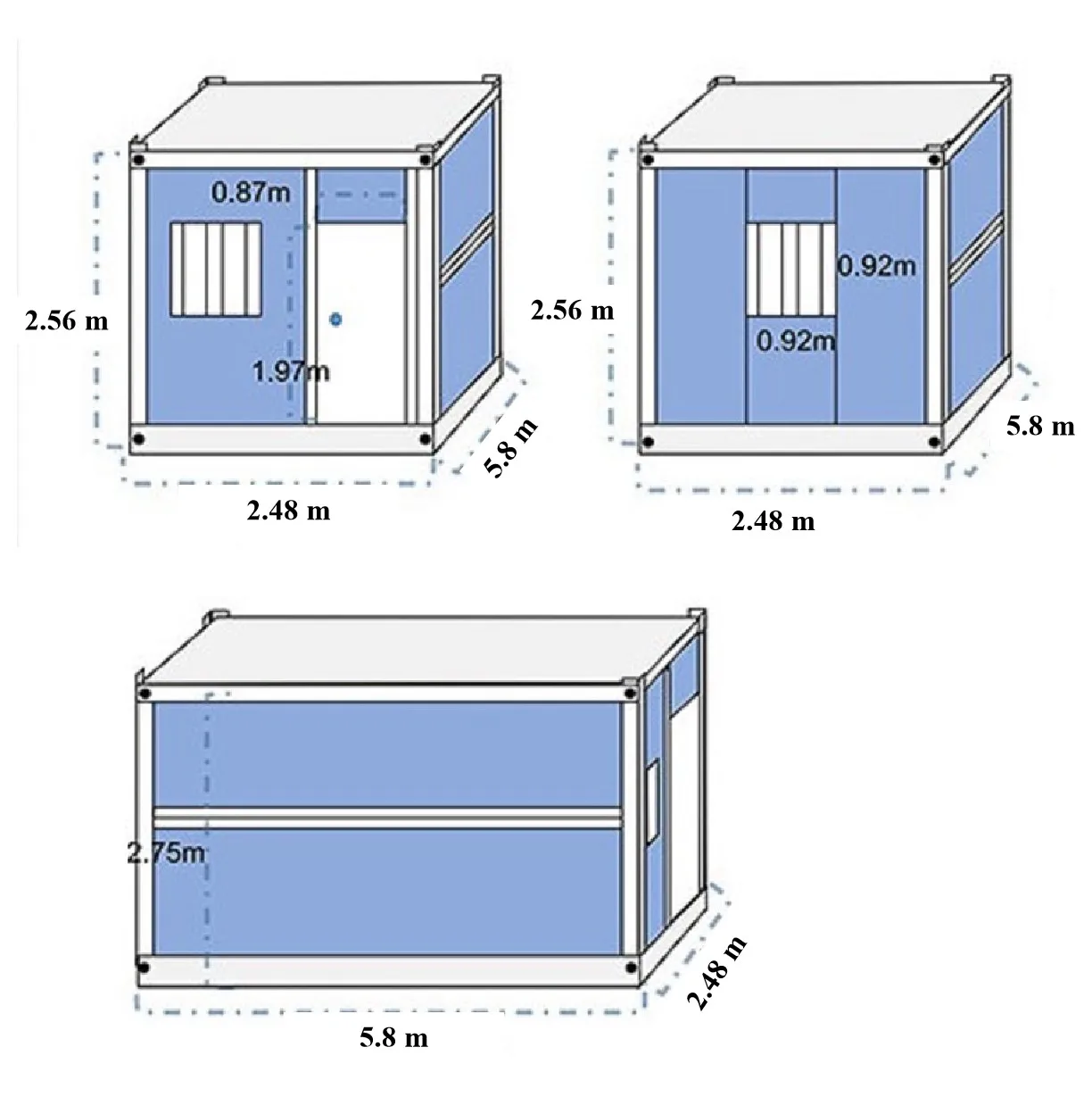 Fast build  folding container house camping foldable container  office