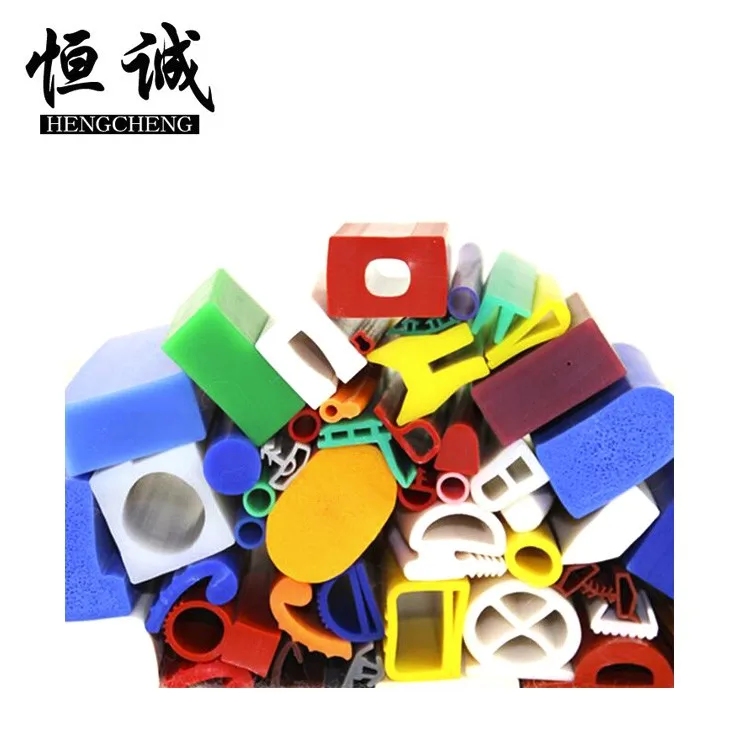 Extruded high temperature resistant rubber square silicone epdm rubber foam sponge door gasket sealing strip