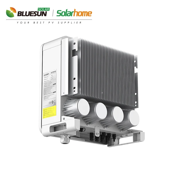 bluesun 2022 new inverter 30kw 33kw roof home solar system use on grid inverter factory price tuv Germany
