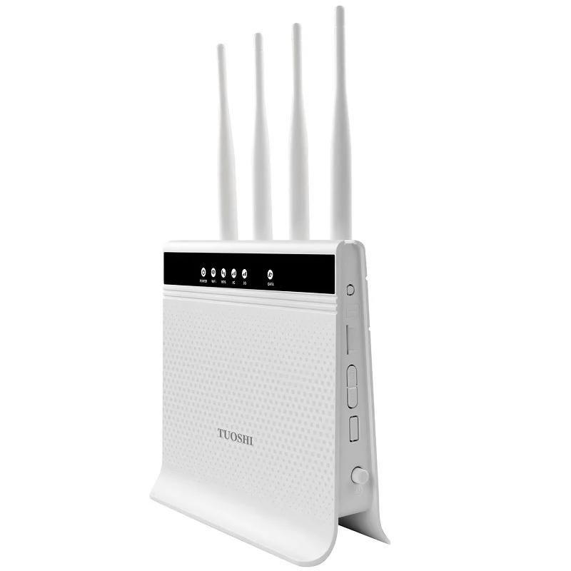 4G Wifi Routers Band Lock Dual Band 2.4G 5.8GHz Router with LAN SIM Card 4 antennas Wireless LTE Router
