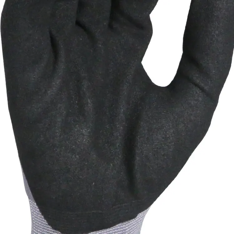  Защитные перчатки Maxglove защитные высокого качества с нитриловым песчаным