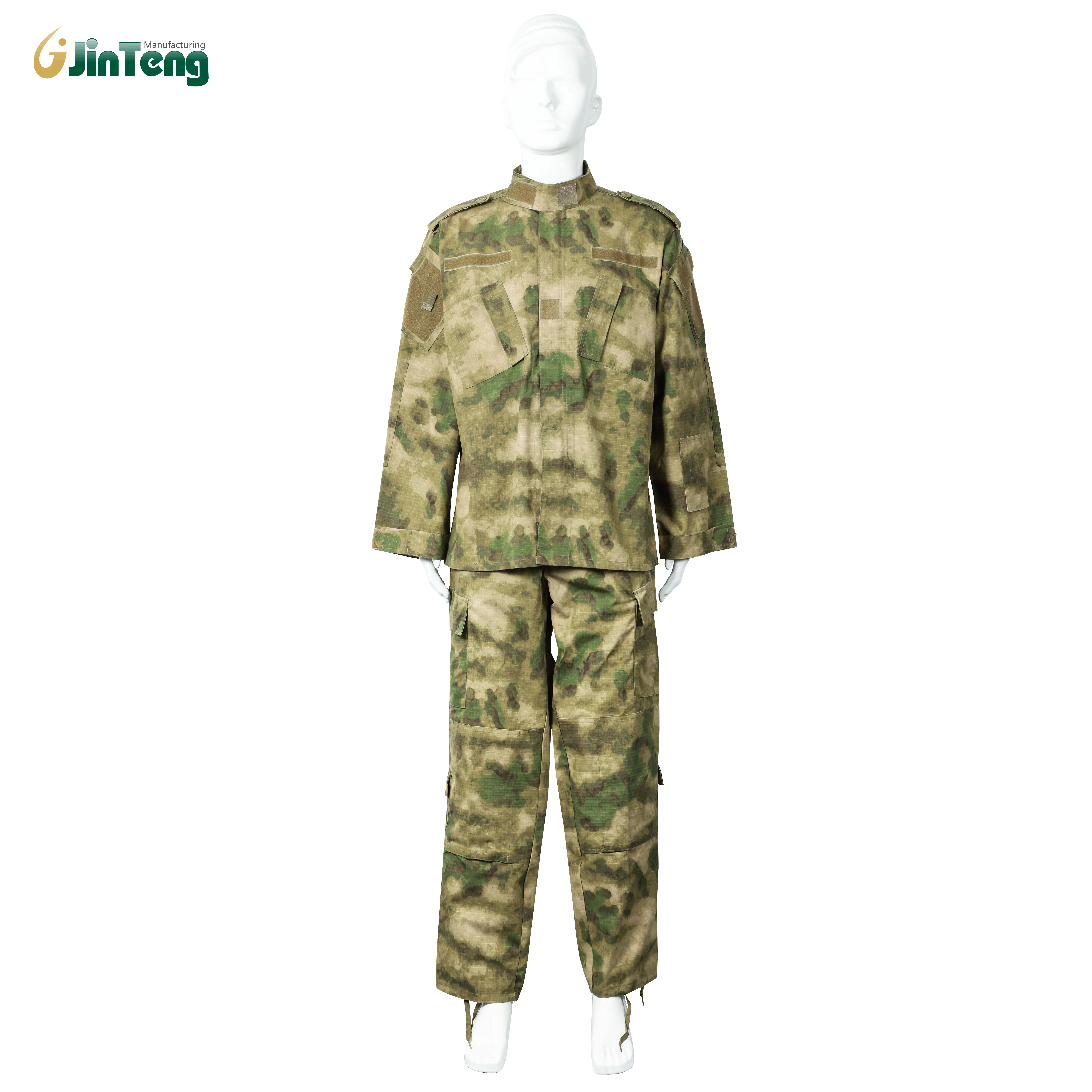Jinteng Hot Selling New Jacket Waterproof and Windproof Tactical Clothing Camo Jacket ACU Ruin Camouflage Uniform for Men