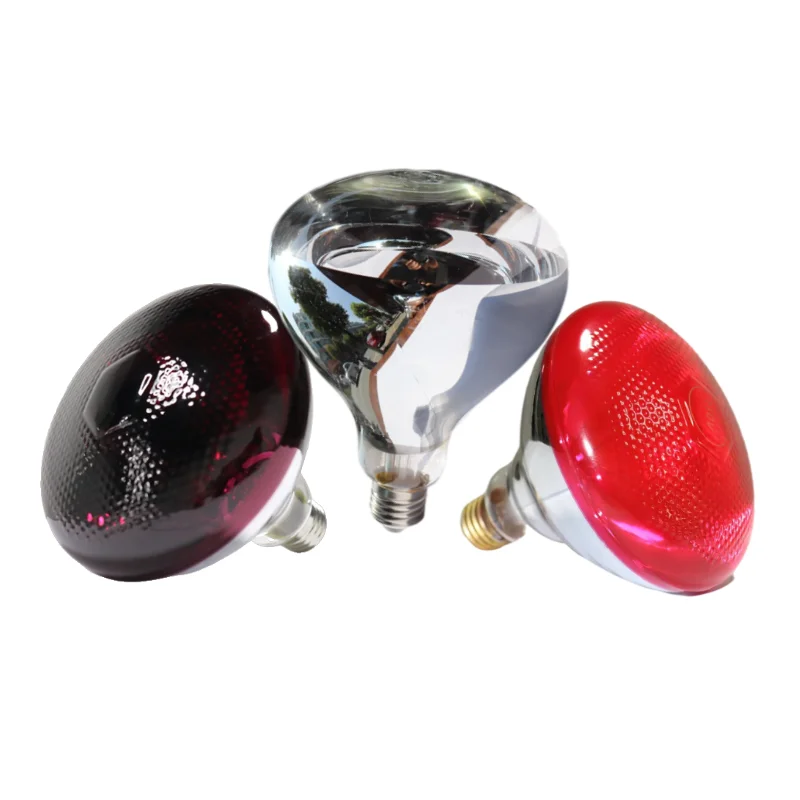 China Manufacturer E27 PAR38 Hard Glass Infrared Heating Lamp Chicken Bulbs
