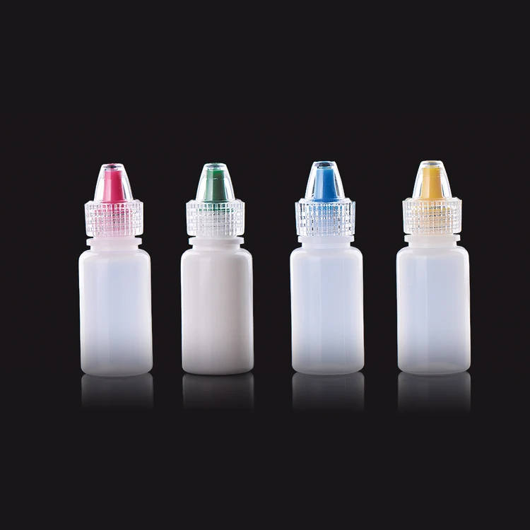 wholesale PE plastic eye drop bottles squeeze dropper bottle