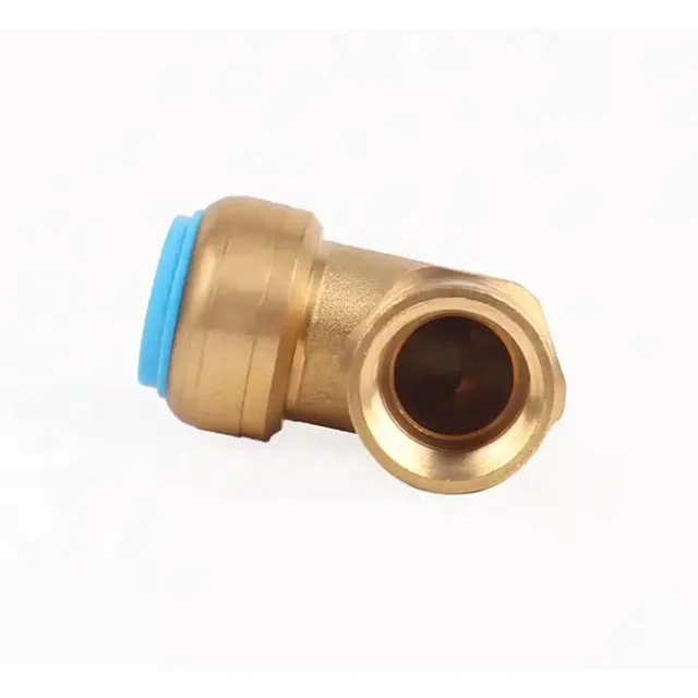 High Grade Forged Brass Air Brake Line Fittings Dot Push to Connect Tapered Pipe 10mm Size Model Number Head