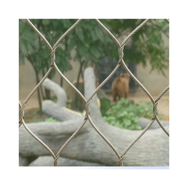 Stainless Steel Aviary Mesh Bird Netting The Big Zoo Stainless Steel Wire Rope Mesh Bird Cable Netting Aviary Mesh