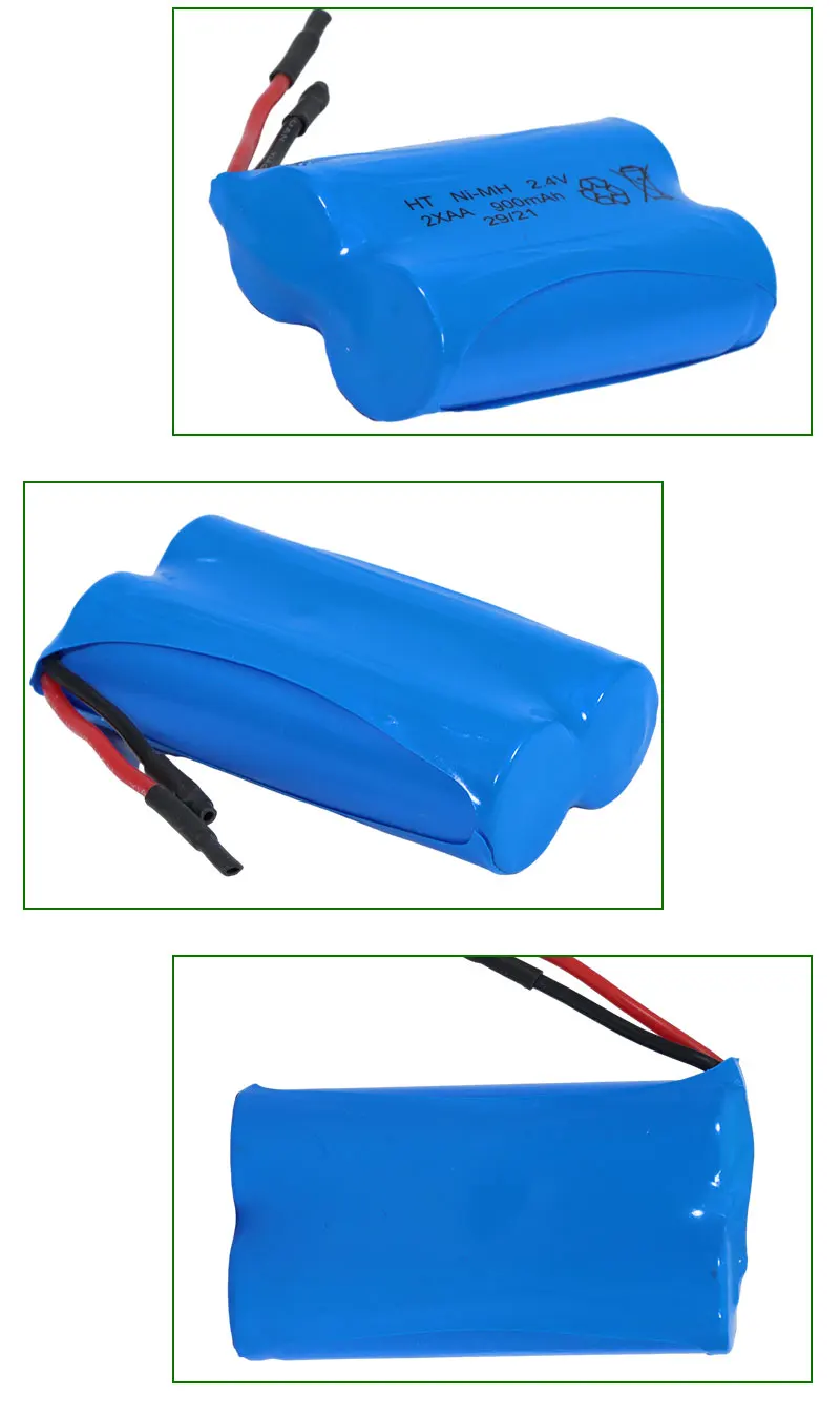 Custom Rechargeable 2S1P 900mAh 1500mAh Battery Pack Nimh Battery Pack 2.4V for Electric Products