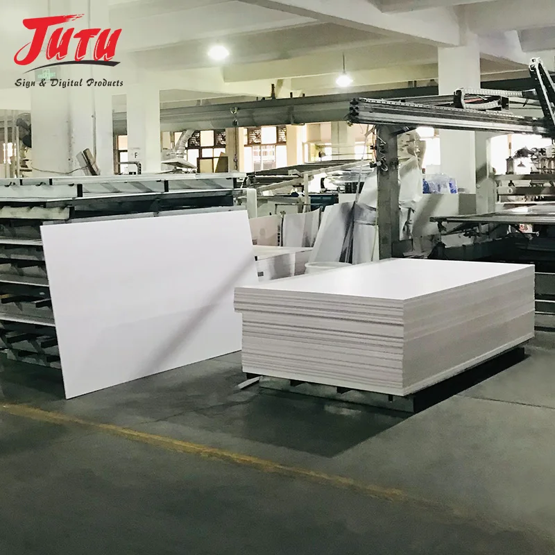 Factory 4x8 sintra forex sheet 10mm 15mm 18mm white pvc extruded polystyrene insulation foam board