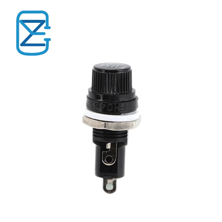 High Quality 5X20mm 6x30MM tube fuse box mini maxi panel mounted type fuse holder screw bayonet   Glass fuse holder