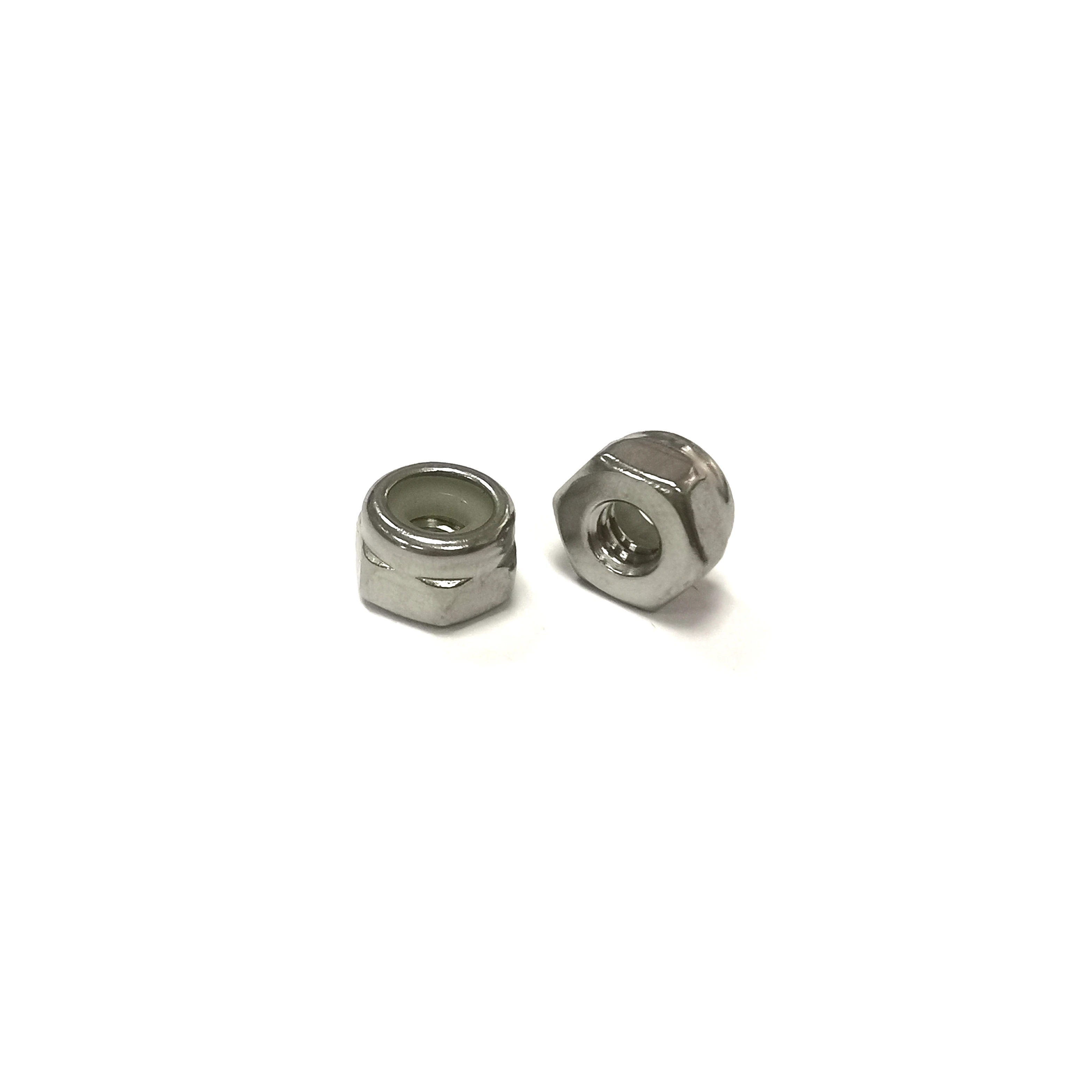 Stainless steel Self locking Nuts Nylon insert Locknuts Stop Nuts