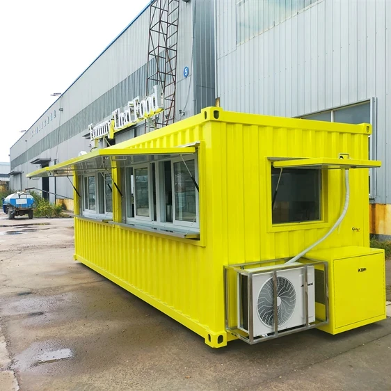 Design Detachable container snack bar prefabricated container restaurant  kitchen
