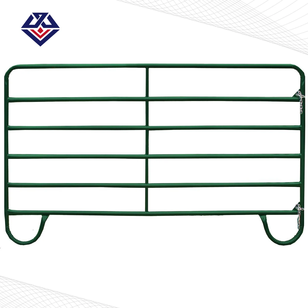 Green Welded Wire Fencing Continuous Stable Corral and Arena Stall for Livestock Coated and Painted Frame from China