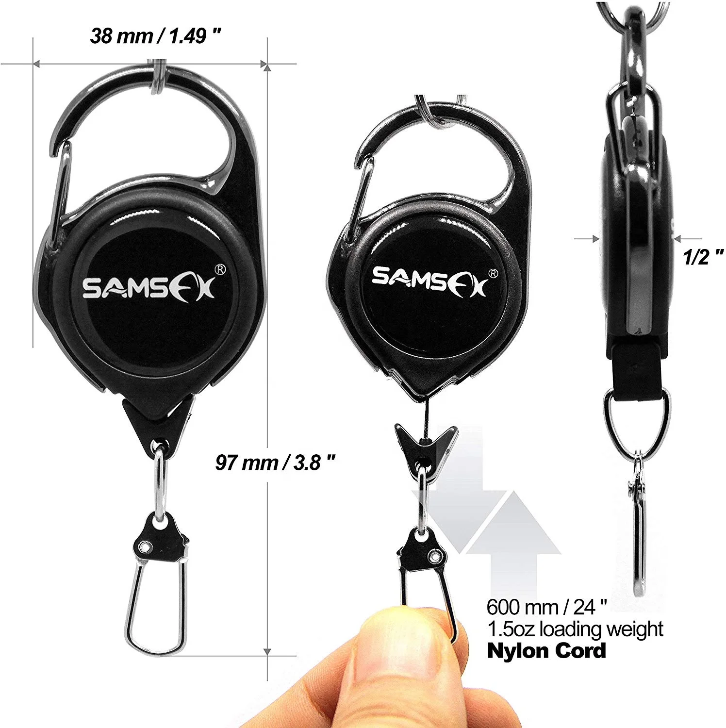 SAMSFX Fishing Forceps Clamp Hook Remover Quick Knot Tying Tools Line Straightener Combo Fly Fishing Vest Tools Kit