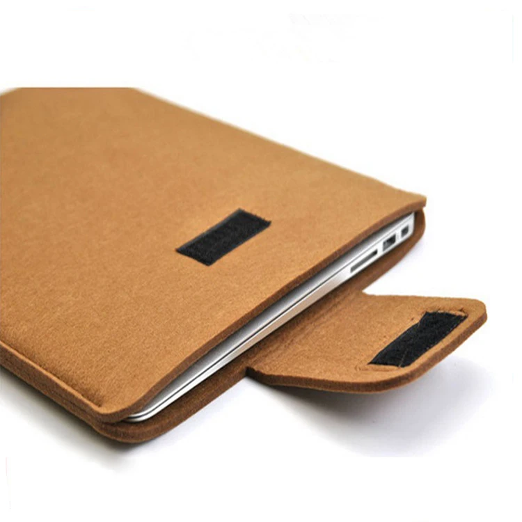 
Customized Logo Felt Computer Bag Cover Case Sleeve 14 15 Inch Felt Laptop Sleeve 