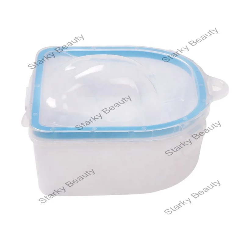 Double Layer High Quality foot spa Fingers Soaking Bowl Gel Removal Manicure Pedicure Salon Nail Bowl