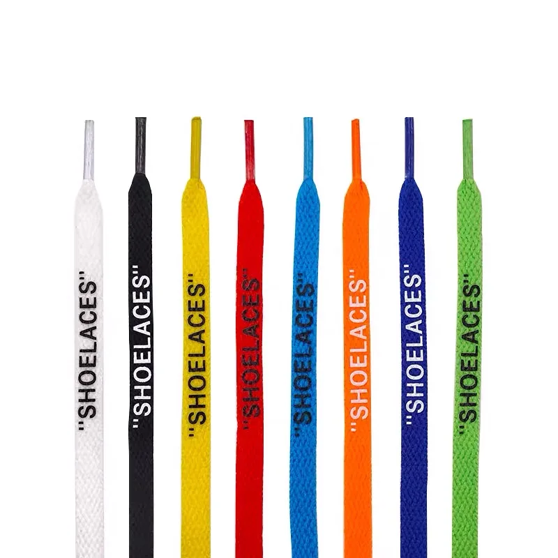 Manufacturing Wholesale various styles premium Printed shoelaces for casual shoes