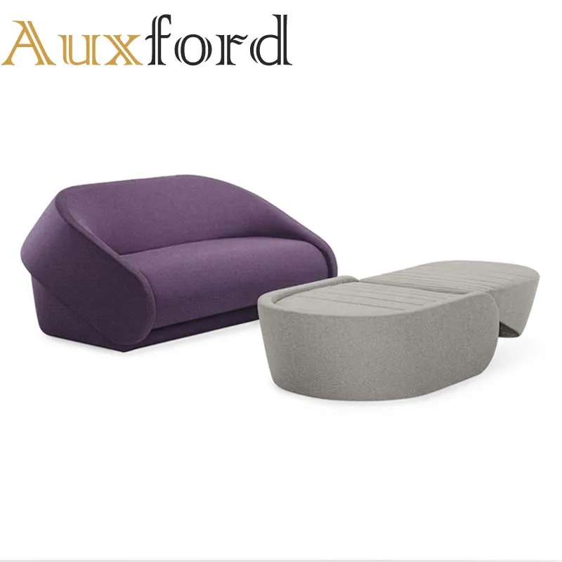 European style fabric folding sofa multifunction sofa bed living room furniture single seat