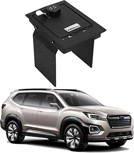 Custom OEM Cold Rolled Steel In Vehicle Center Cosnole safe for Subaru Forester 2013-2018 Console Vault
